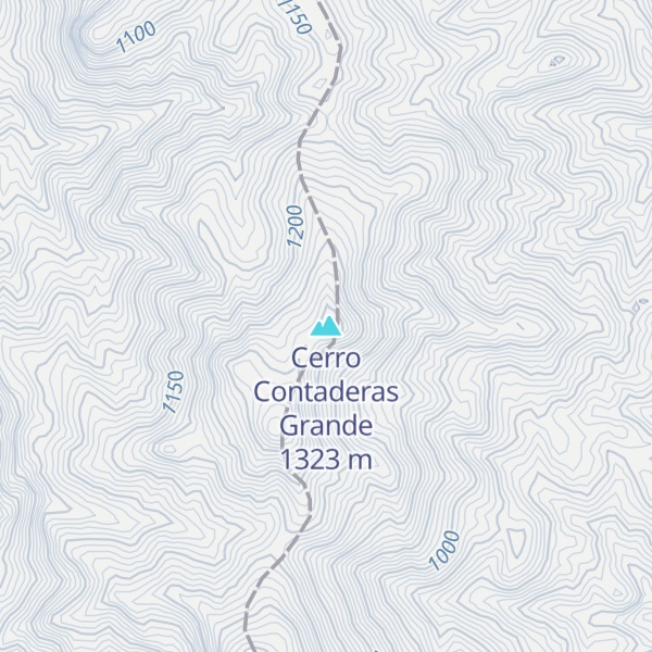 Map of Cerro Contaderas Grande