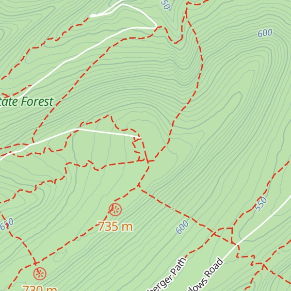 Map of Little Flat