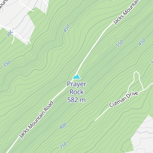 Map of Prayer Rock