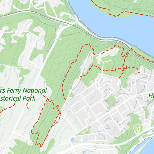 Map of Bolivar Heights