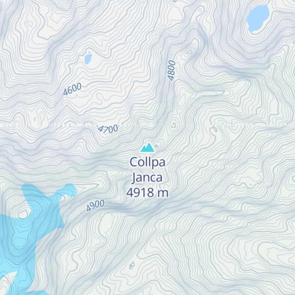 Map of Collpa Janca