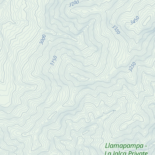 Map of Cerro Tingomonte