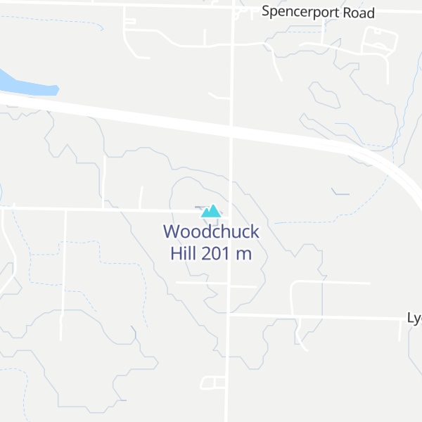 Map of Woodchuck Hill