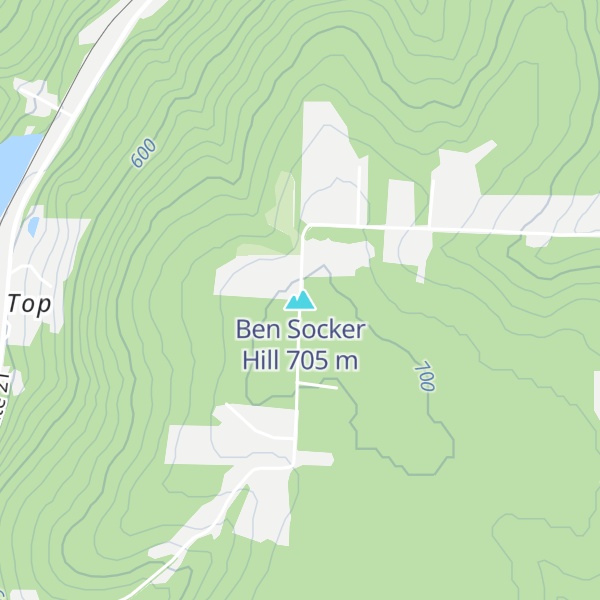Map of Ben Socker Hill
