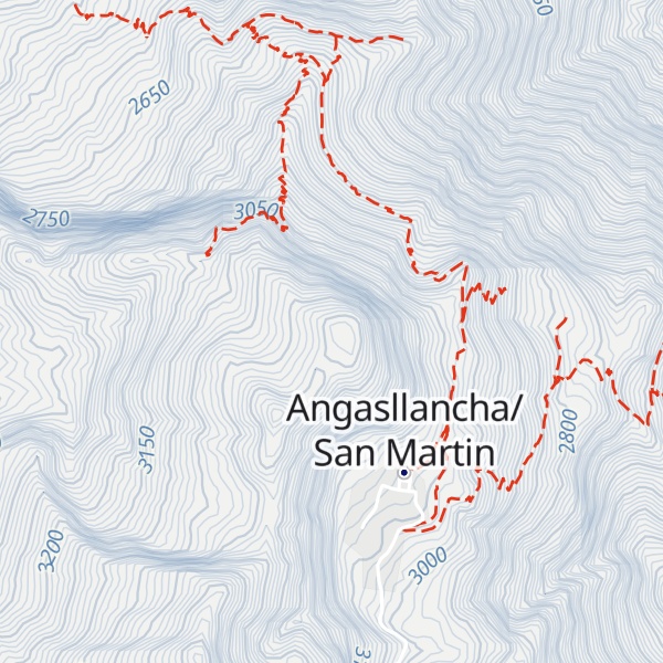 Map of Cerro Carbunco