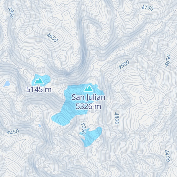 Map of San Julian