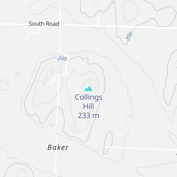 Map of Collings Hill