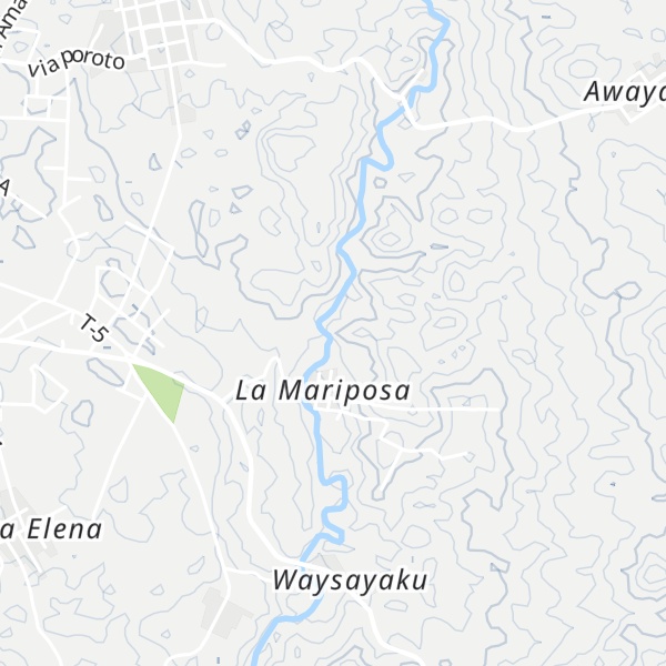Map of Yolanda cabaña