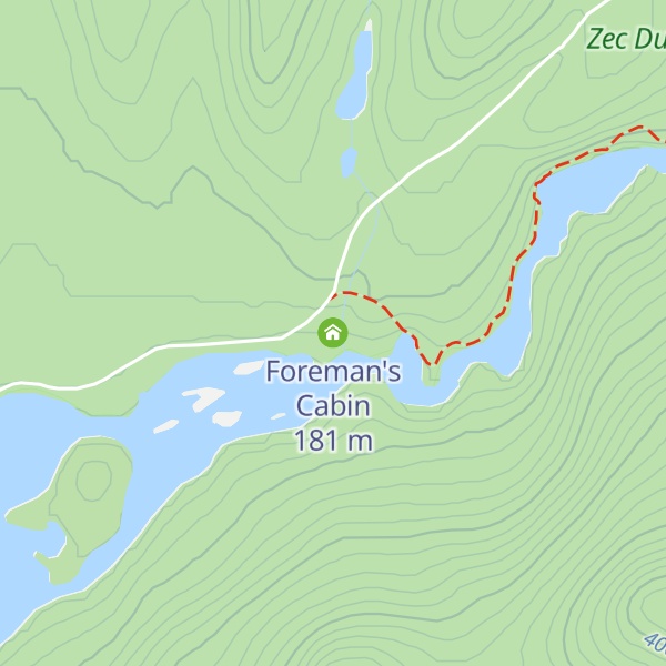 Map of Foreman's Cabin