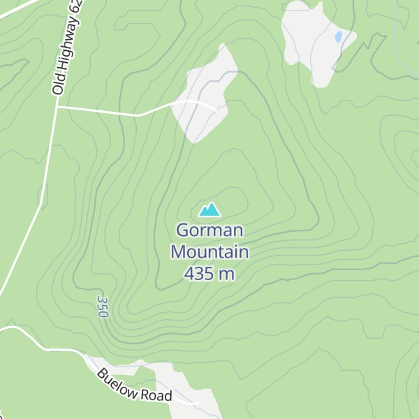 Map of Gorman Mountain