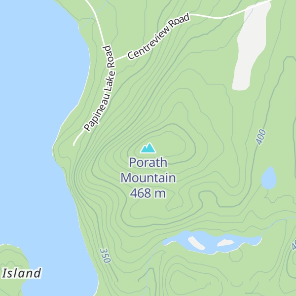 Map of Porath Mountain