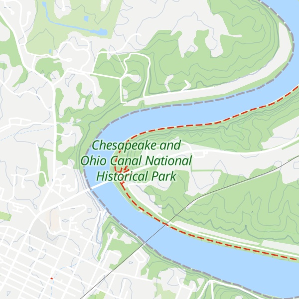 Map of Ferry Hill