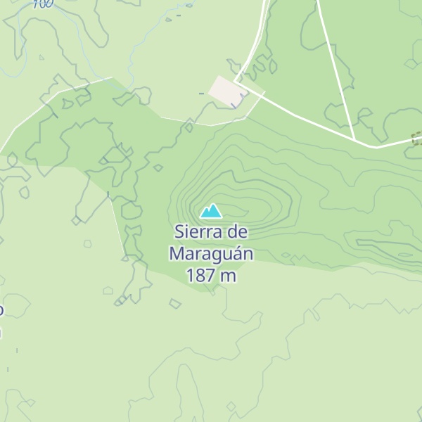 Map of Sierra de Maraguán