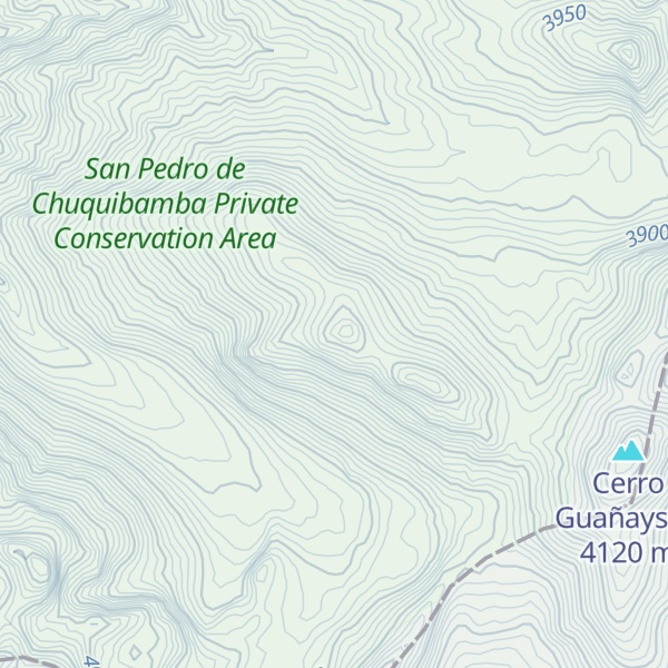 Map of Cerro Pagrapagra