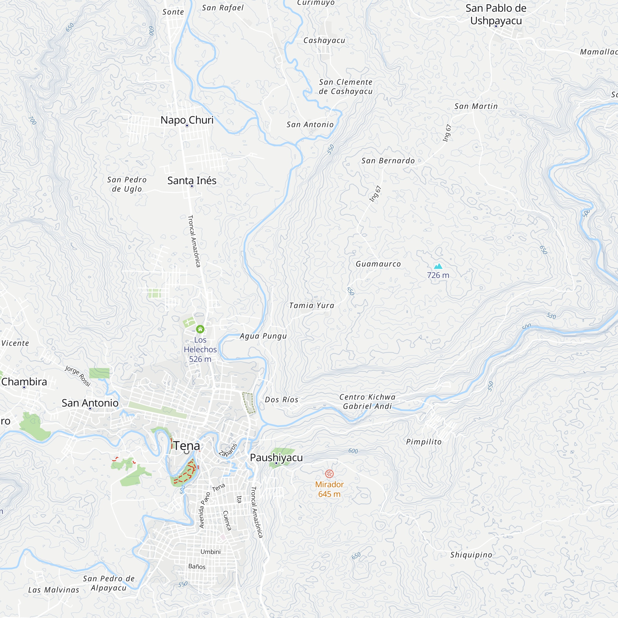 Vivero ungui map