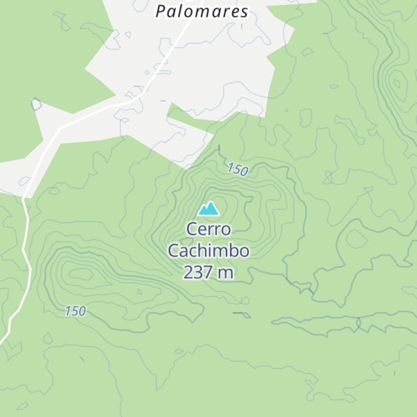 Map of Cerro Cachimbo