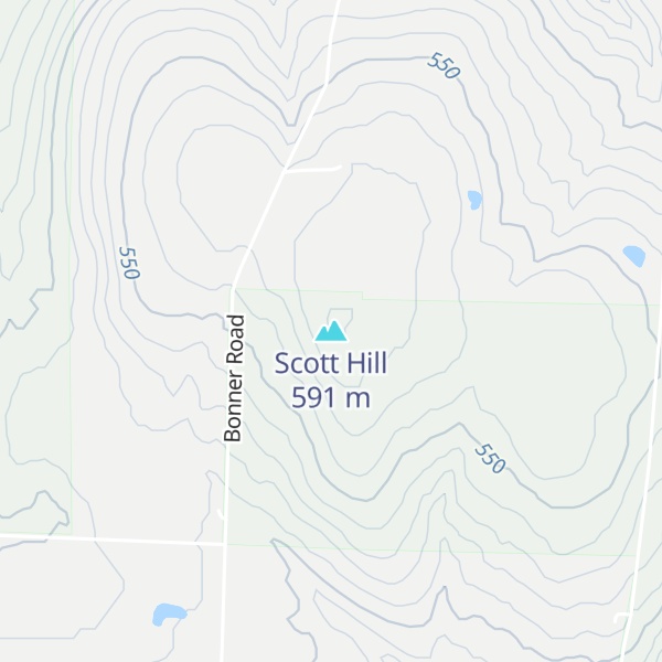 Map of Scott Hill