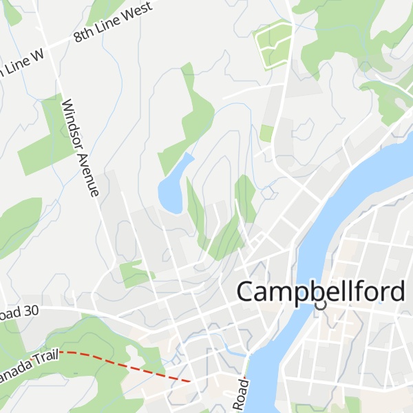 Map of Candy Mountain