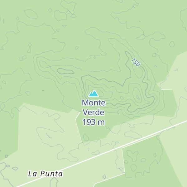 Map of Monte Verde