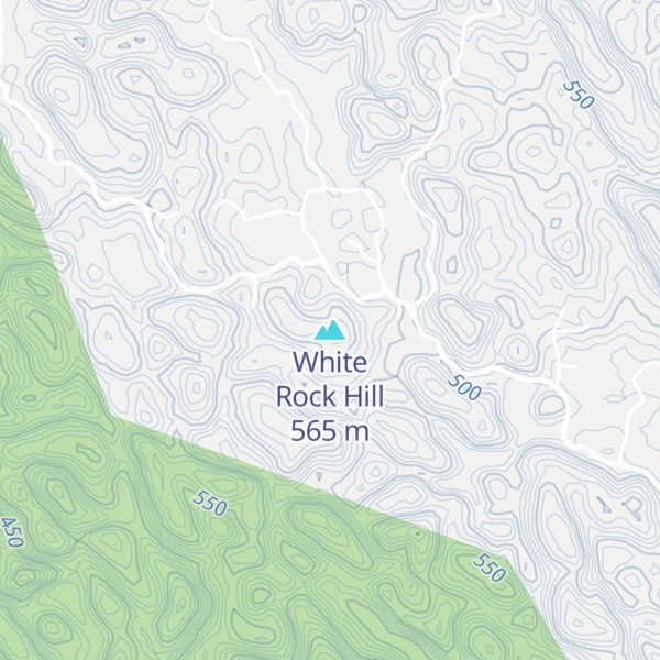 Map of White Rock Hill
