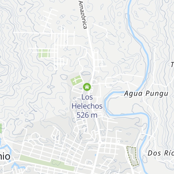 Map of Los Helechos