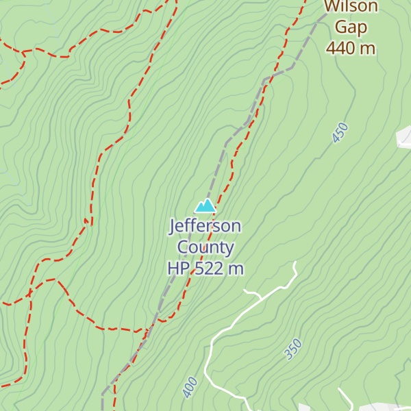 Map of Jefferson County HP