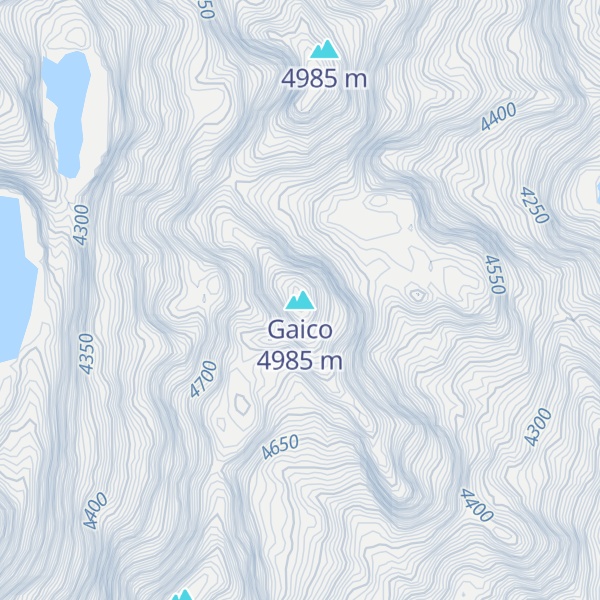 Map of Gaico