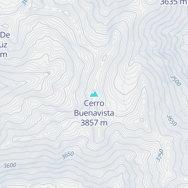 Map of Cerro Buenavista