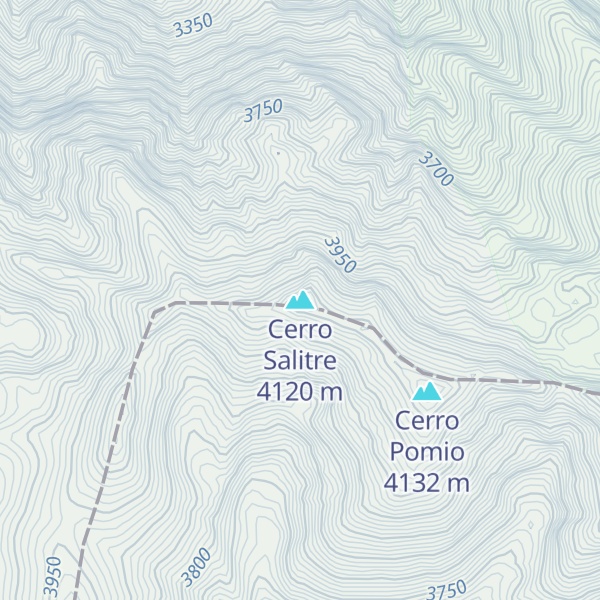 Map of Cerro Salitre