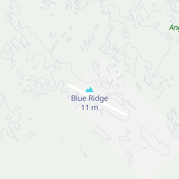 Map of Blue Ridge