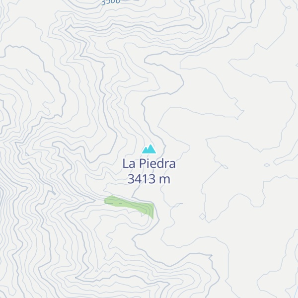 Map of La Piedra