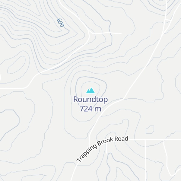 Map of Roundtop