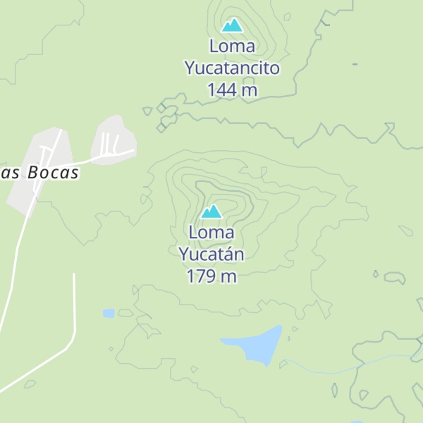 Map of Loma Yucatán
