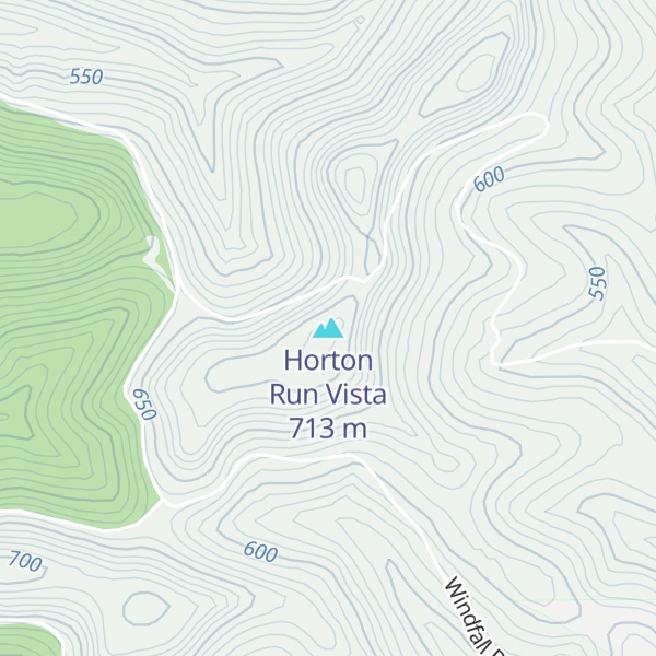 Map of Horton Run Vista