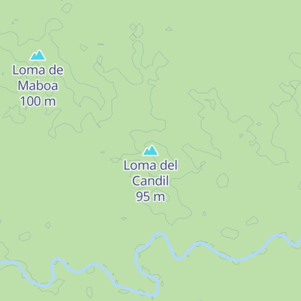 Map of Loma del Candil