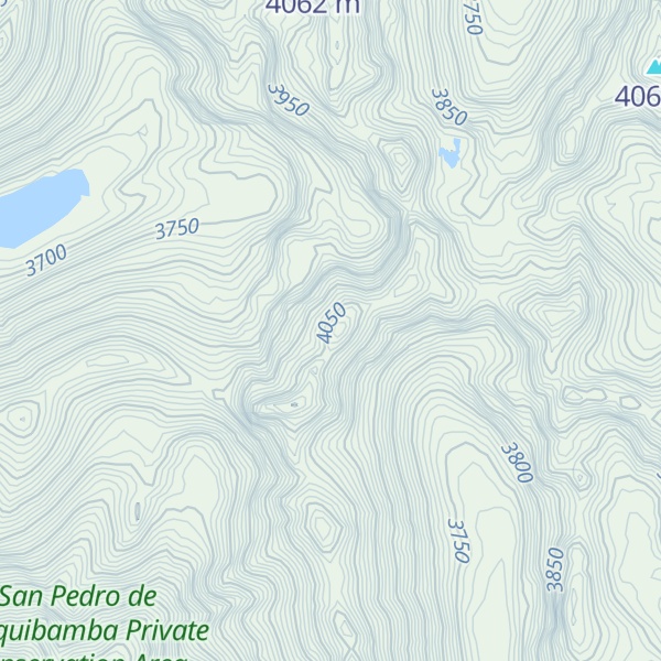 Map of Cerro Quinuacocha