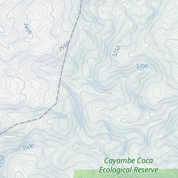 Map of Cerro Picachos