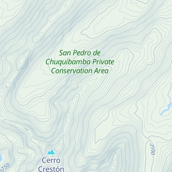 Map of Cerro Mesapampa
