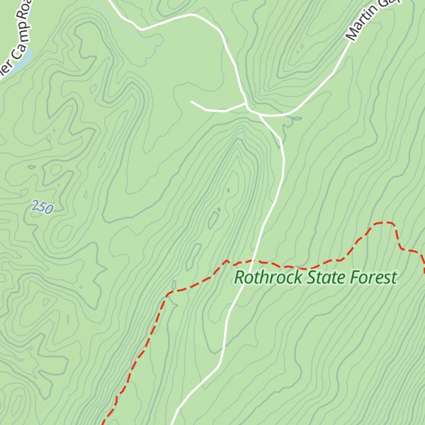 Map of Rocky Ridge