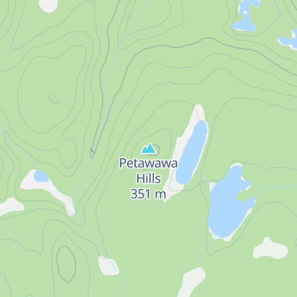 Map of Petawawa Hills