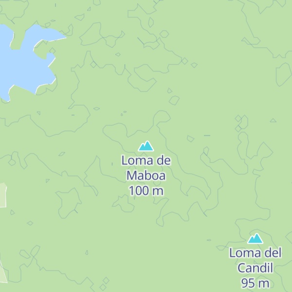 Map of Loma de Maboa