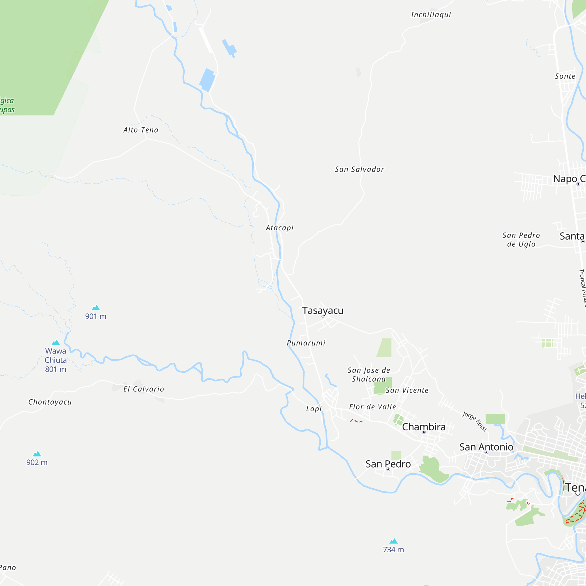 Piedra Dorada map