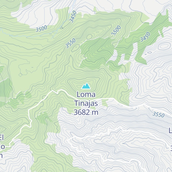 Map of Loma Tinajas