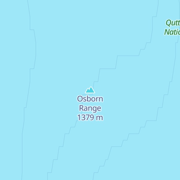 Map of Osborn Range