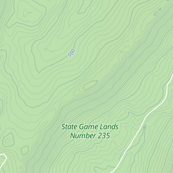 Map of Little Mountain
