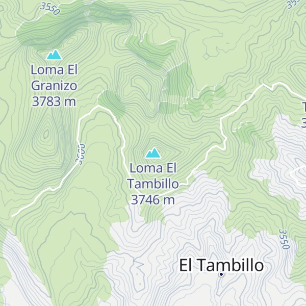 Map of Loma El Tambillo
