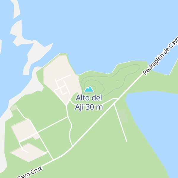 Map of Alto del Ají