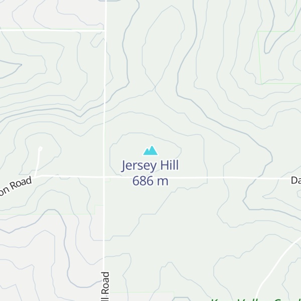 Map of Jersey Hill