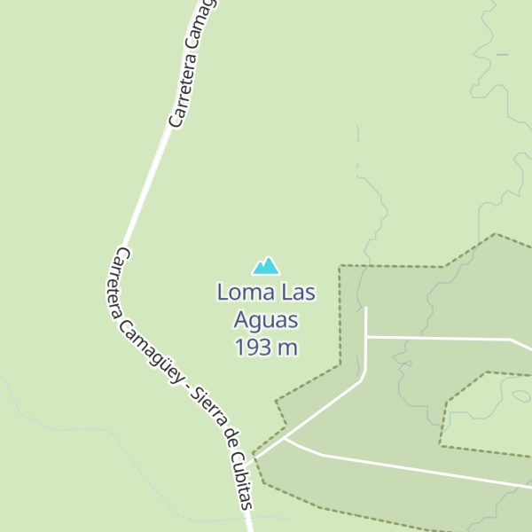 Map of Loma Las Aguas