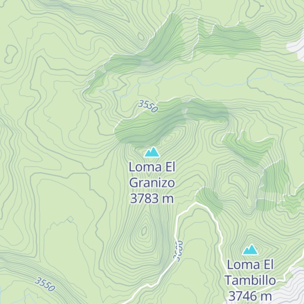 Map of Loma El Granizo